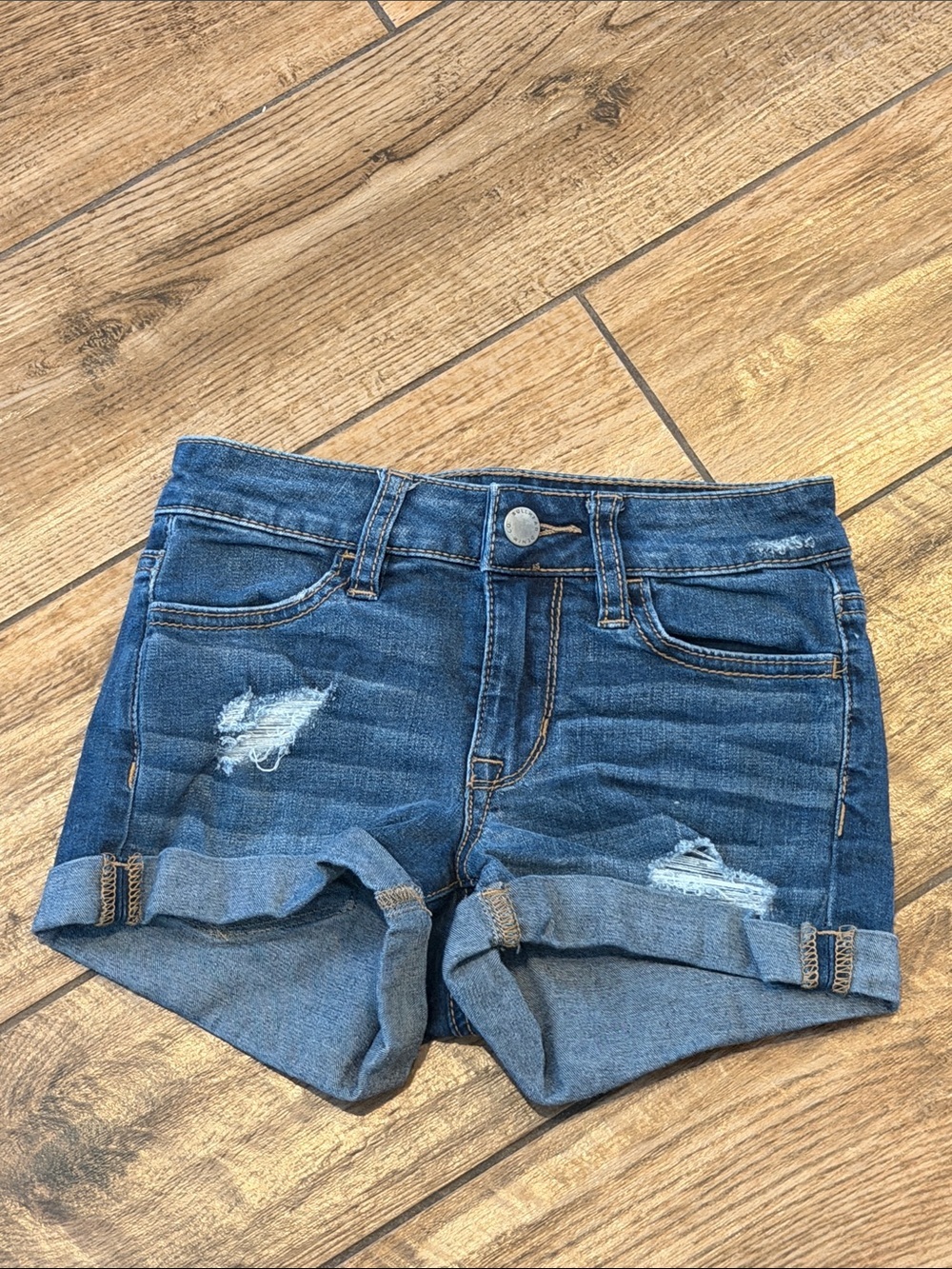 Bullhead Distressed Super Stretch Shorty - Size 22